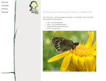 Tablet Screenshot of geos-gmbh.ch